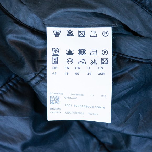 Hugo Boss Gray Omito-W Hooded Jacket - Picture 4 of 4